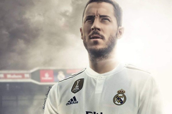 ¡De crack! El número de camisa que le daría el Real Madrid a Hazard