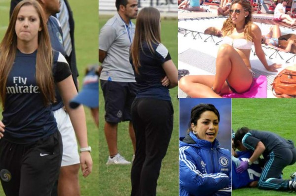 Las fisioterapeutas más bonitas que se han visto en el mundo del fútbol