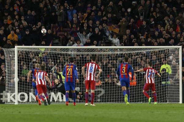 Lo que no viste en TV del empate entre el Barcelona y el Atlético de Madrid