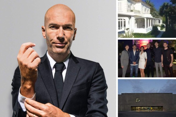 El nuevo negocio de Zidane y su enorme fortuna: Así es la vida de rico del francés tras dejar el Real Madrid&nbsp;&nbsp;