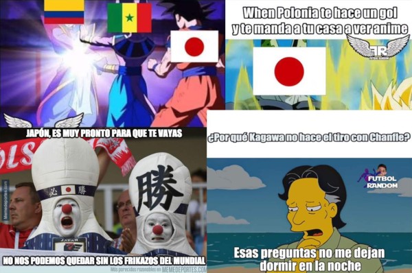 Memes atacan a Japón y Lewandowski en Mundial de Rusia 2018