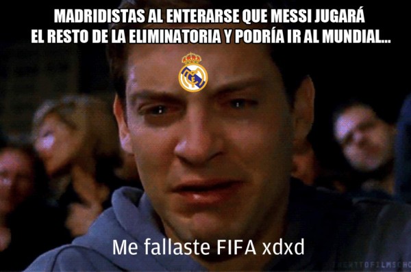 La FIFA perdona a Lionel Messi pero los memes lo castigan
