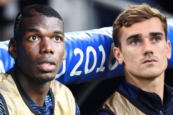 Paul Pogba: '' Griezmann estaba frustrado en el Atlético de Madrid''