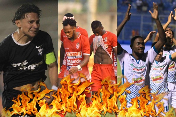 TABLA DEL DESCENSO: ¡Honduras Progreso sale del sótano y Real Sociedad huele a segunda!