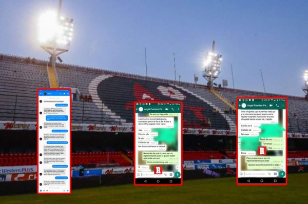 Se filtran chats de acoso sexual hacia futbolista juvenil de Veracruz