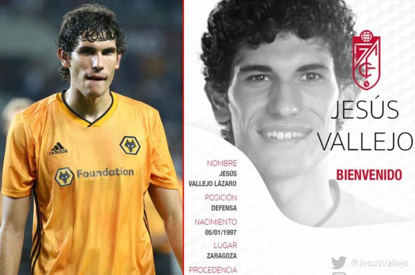 Real Madrid confirma que el defensor Jesús Vallejo se va al Granada