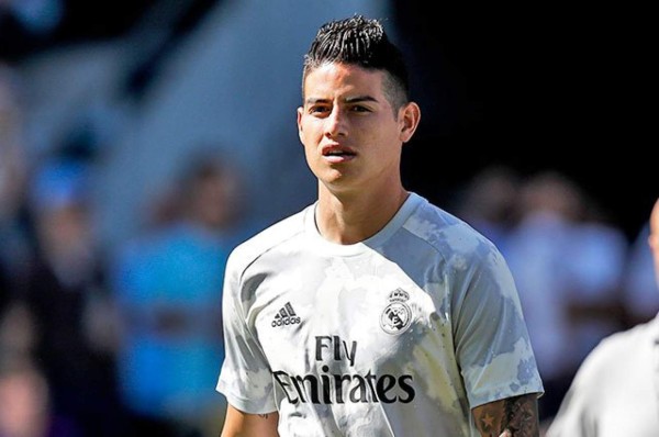 FOTOS: Así vivió James su vuelta al Bernabéu y la insólita imagen de Keylor Navas&nbsp;&nbsp;