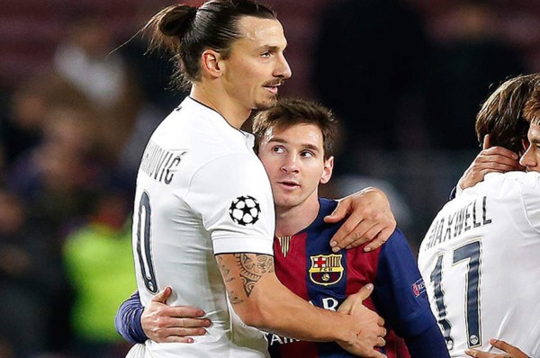 La descomunal polémica entre Zlatan Ibrahimovic y Lionel Messi