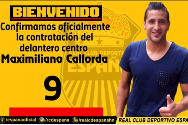 Real España logra acuerdo a última hora y ficha a Maximiliano Callorda