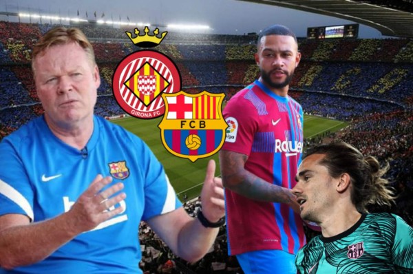 Debuta Depay y regresan los cracks: el potente 11 que presentará Barcelona para enfrentar al Girona en amistoso