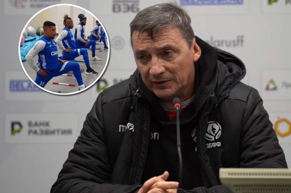 Técnico de Bielorrusia sobre Honduras: 'Tiene delanteros peligrosos jugando para clubes europeos'