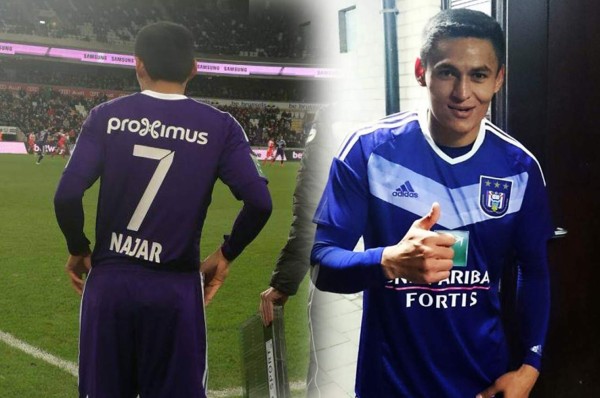 Andy Najar regresó a las canchas y el Anderlecht ganó por goleada