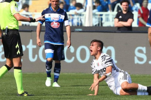 Dybala enciende las alarmas en la Juventus con su lesión