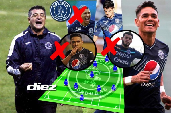¡Con seis bajas! Así sería el novedoso 11 titular de Motagua ante Marathón el miércoles