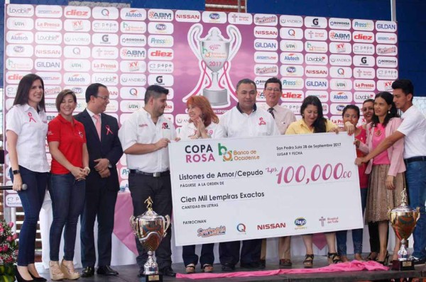 El domingo arranca la Copa Rosa en Sportmanía en San Pedro Sula