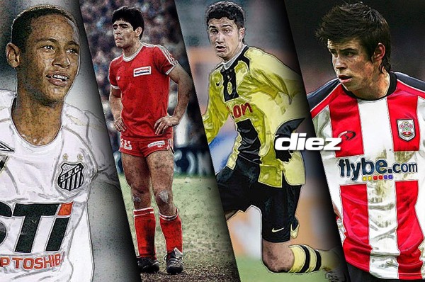 TOP: Jugadores que debutaron en el fútbol profesional siendo unos niños