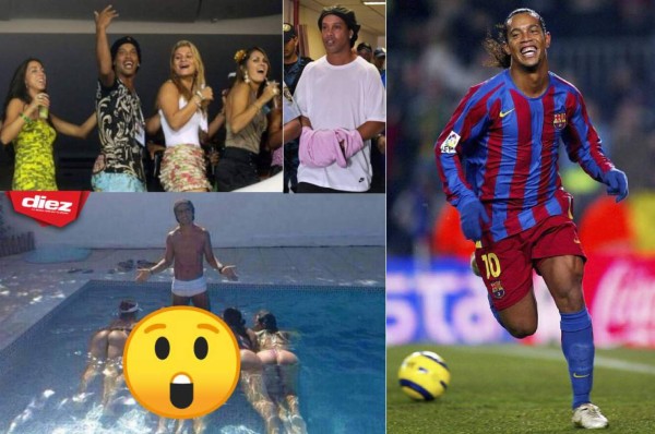 Mujeres, fiestas y problemas con la fiscalía: Ronaldinho y sus escándalos más sonados
