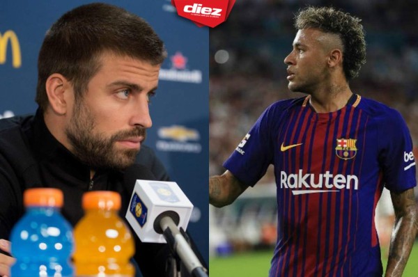 Piqué a Neymar: ''Él tiene que decidir si quiere dinero o más títulos''