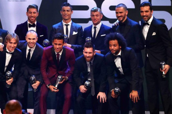 Los 10 candidatos al premio The Best de FIFA, Neymar queda fuera