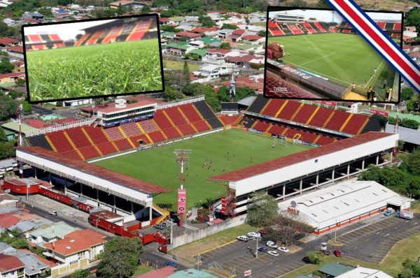 ¡ESPECTACULAR! Así quedó la cancha del estadio Alejandro Morera Soto tras remodelación