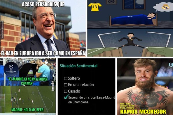 Los memes 'liquidan' al Real Madrid antes de enfrentar al Ajax en la Champions League