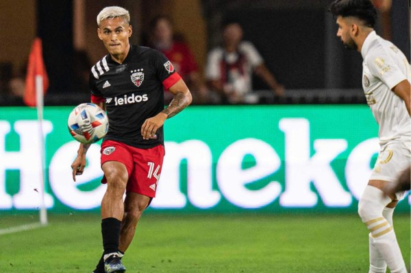 Andy Najar retornó a la titularidad del DC United en la derrota en casa ante el Atlanta United