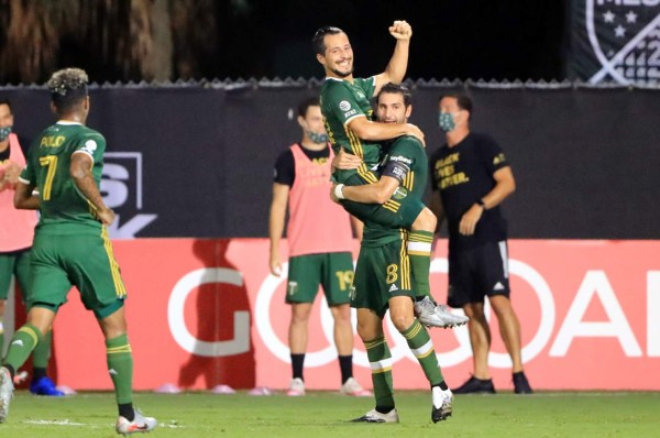 Portland Timbers vence a Philadelphia Union y se convierte en el primer finalista del MLS is Back