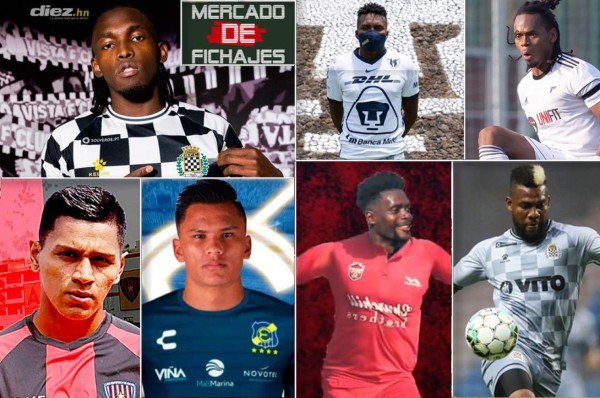Los traspasos más sonados de hondureños que se dieron en el último mercado de fichajes