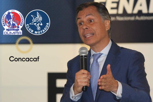 Fenafuth tratará de intervenir ante Concacaf por Olimpia y Motagua