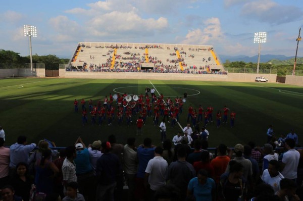 Así de bonito luce el estadio Emillio Williams, pero sus camerinos no están aptos