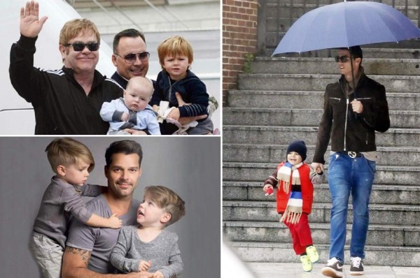 Dos futbolistas entre los famosos que son padres gracias a un vientre de alquiler