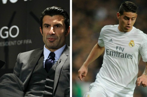 Luis Figo: 'A James le aconsejo que busque su felicidad'