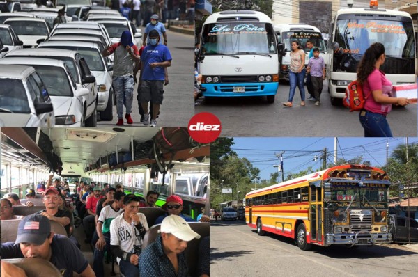 Así se daría la reapertura en el transporte público de Honduras en tiempos de coronavirus