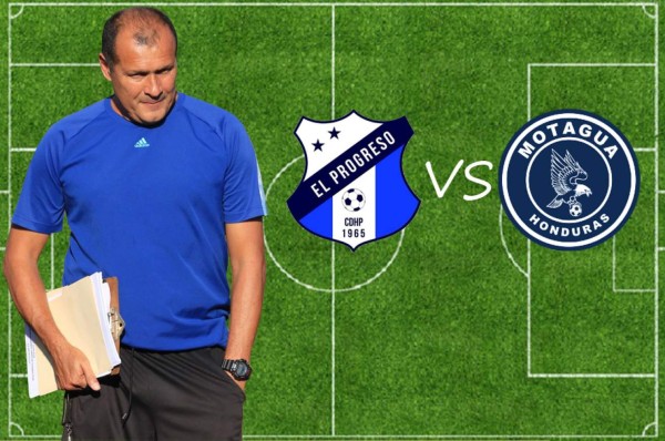 Así saldría el Honduras Progreso de Wilmer Cruz ante Motagua