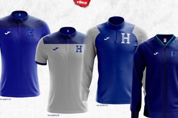 La otra indumentaria que presentó la Selección de Honduras