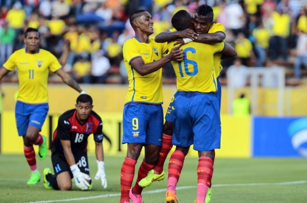 Ecuador jugará ante Honduras con un tan solo legionario