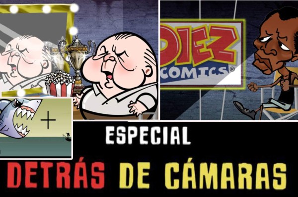 ¡ASÍ SE HACE! El imperdible detrás de cámaras de los Diez Cómics