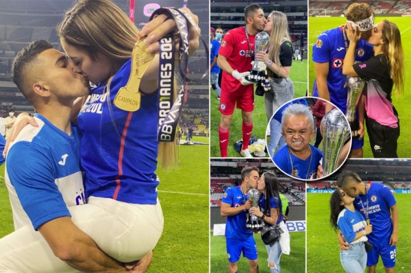 Beso a la Copa y para ellas: las chicas que enamoraron en la celebración de Cruz Azul y un invitado inesperado