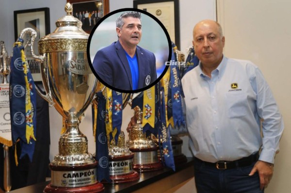 Eddy Atala sobre Diego Vázquez: 'Si sigue dando los resultados va a estar eternamente en Motagua”