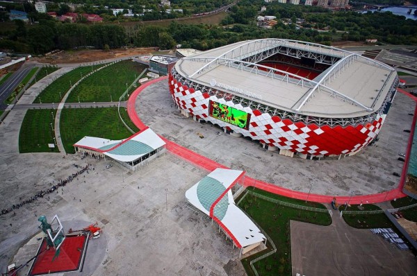 ¡A 75 días de Rusia 2018, así se encuentran los estadios!