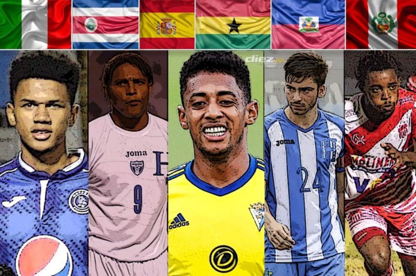 Jugadores y exfutbolistas hondureños con doble nacionalidad o ascendencia de otro país