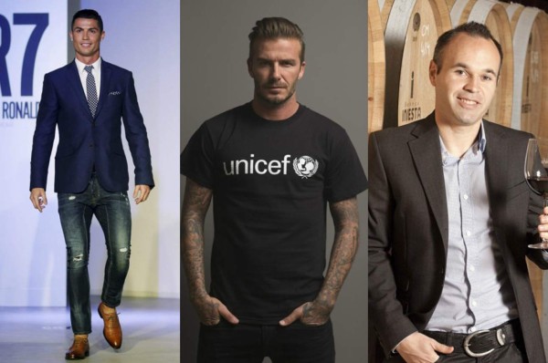 Las estrellas del fútbol que además se dedican a otras profesiones