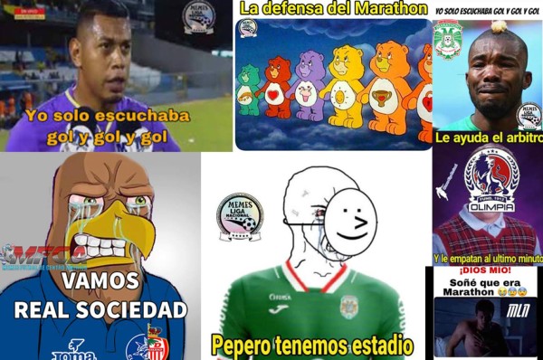 ¡Imperdibles burlas! Los memes destrozan a Marathón tras la paliza recibida y a Olimpia por empatar