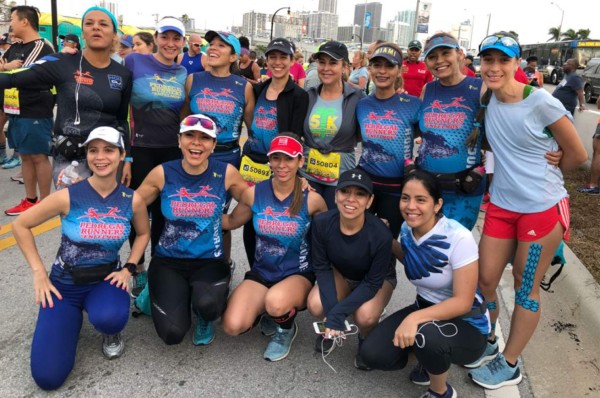 Los hondureños se adueñan de la Maratón de Miami