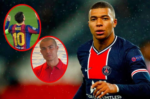 Crack total: La humildad de Mbappé al ser comparado con su ídolo Cristiano Ronaldo y Messi