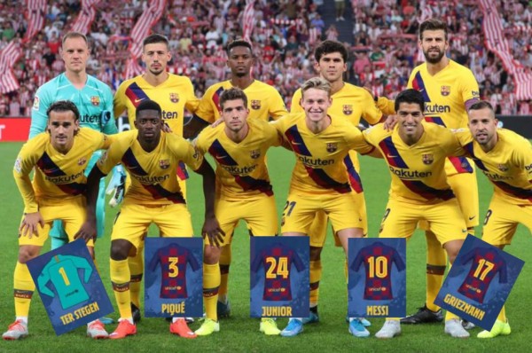 Sin el '7': La distribución de dorsales del Barcelona para la temporada 2019/2020