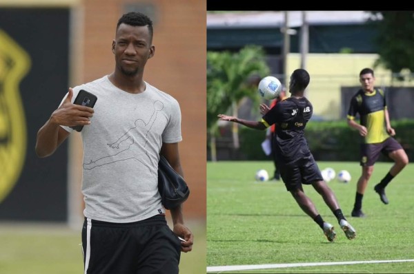 El delantero Darixon Vuelto reaparece y se integra a los trabajos de pretemporada del Real España