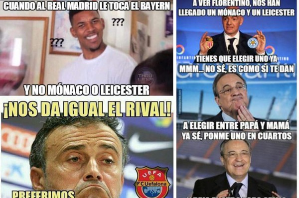 ¡Imperdibles memes del sorteo de la Champions League!