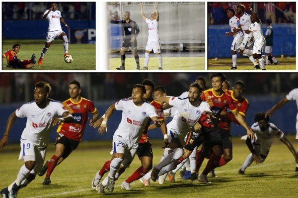 El uno a uno de Olimpia ante Herediano: Garrido con la mejor calificación