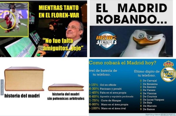 Los memes no perdonan al Real Madrid por otra 'ayuda' del VAR, pero ahora ante el Mallorca